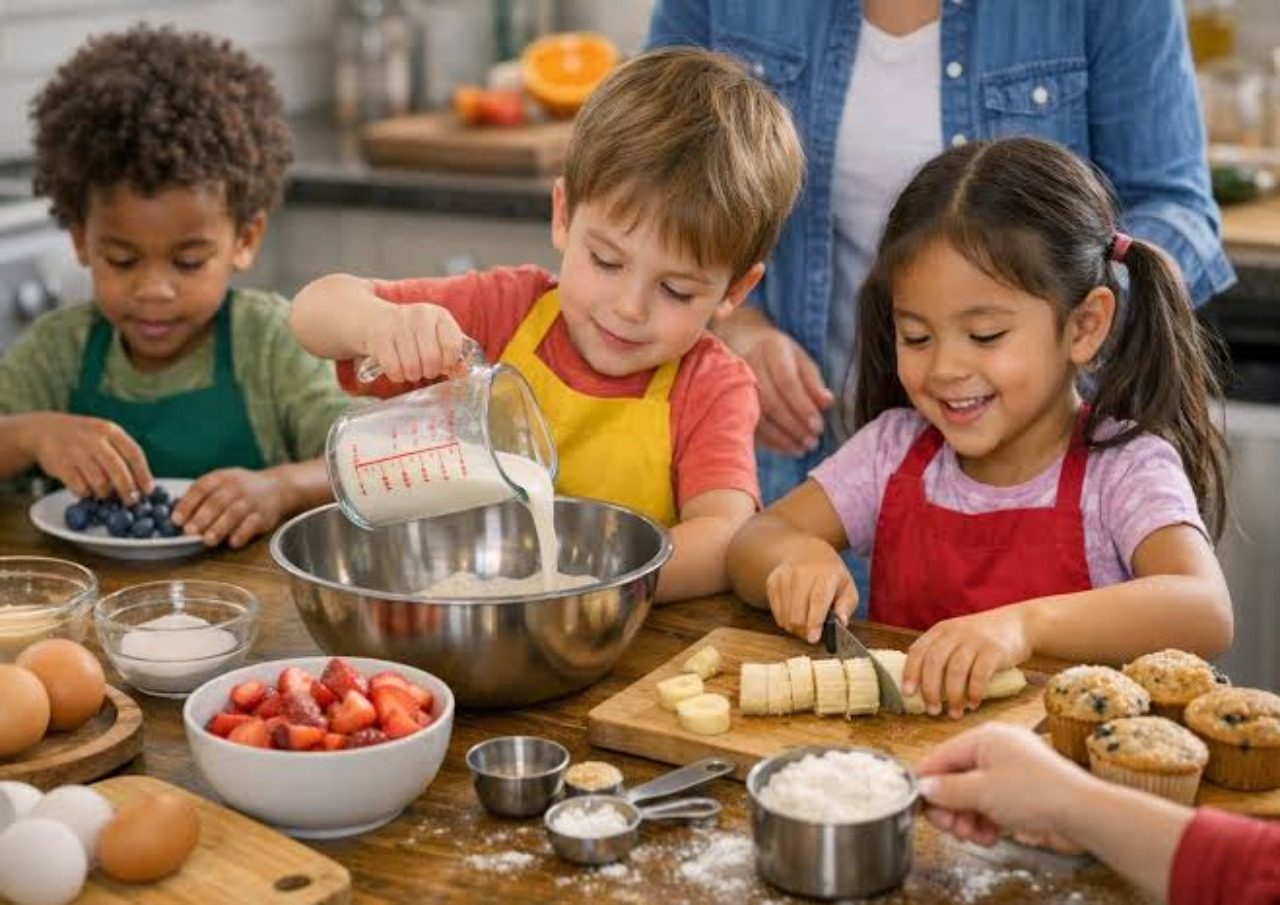 The Math Behind the Cooking: Teaching Kids to Think Beyond Classroom